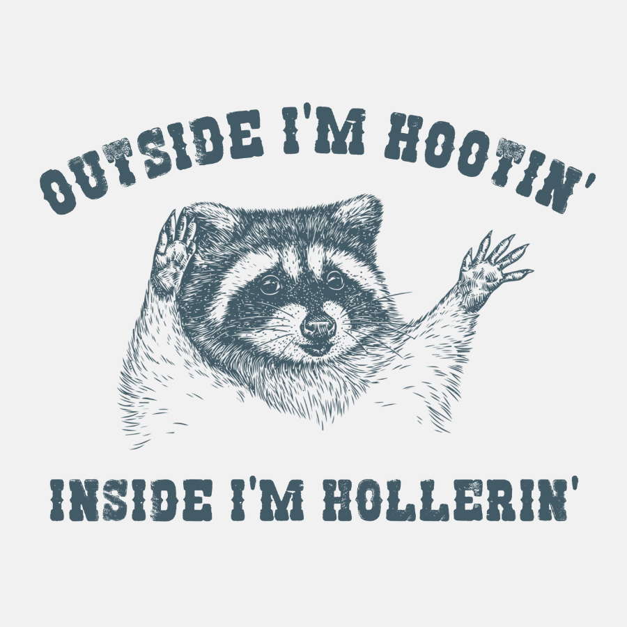 Hootin' Hollerin' Magnet