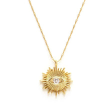 Load image into Gallery viewer, Crystal Mystic Eye Necklace.
