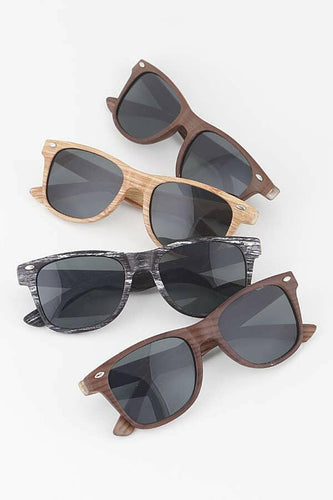 Kids Wood Sunglasses.