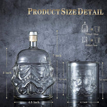 Load image into Gallery viewer, Stormtrooper Bottle Decanter,  Star Wars Storm trooper
