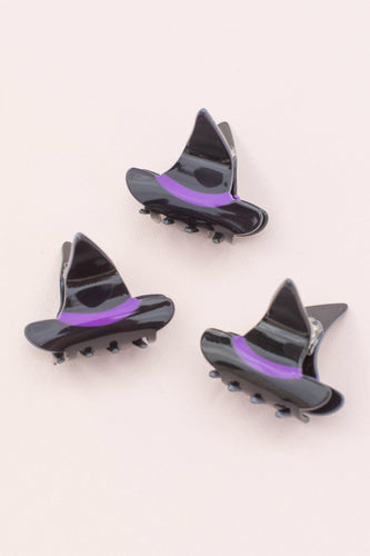 Halloween Witch Hat Clip Hair Claw.