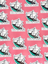 Load image into Gallery viewer, I Run A Tight Shipwreck - Die Cut Stickers - Set Of 12
