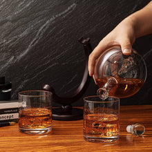 Load image into Gallery viewer, Attorney Whiskey Decanter Set - 850ml with 2 Glasses
