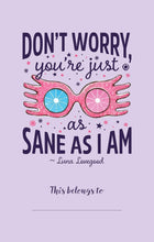 Load image into Gallery viewer, Harry Potter: Luna Lovegood Magical Reveal Journal
