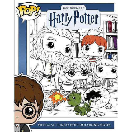 Official Funko Pop! Harry Potter Coloring Book.