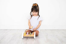 Load image into Gallery viewer, Wooden Hammer Bench Toy, Learning Toy.
