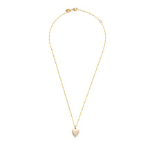 Load image into Gallery viewer, Small Heart Enamel Locket - Ivory
