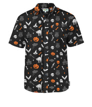 Load image into Gallery viewer, Halloween Night Button Down Shirt.
