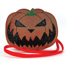 Load image into Gallery viewer, Two Faced Jack-O-Lantern Crossbody Bag.
