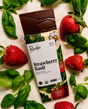 Load image into Gallery viewer, 66% Strawberry Basil Bar - Spring Easter Limited Batch
