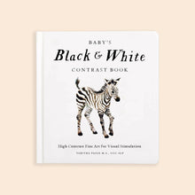 Load image into Gallery viewer, Black and White Contrast Book for Baby.
