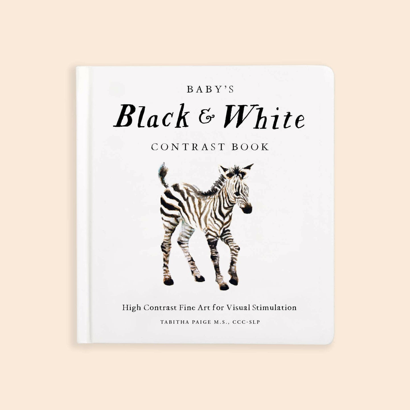 Black and White Contrast Book for Baby.