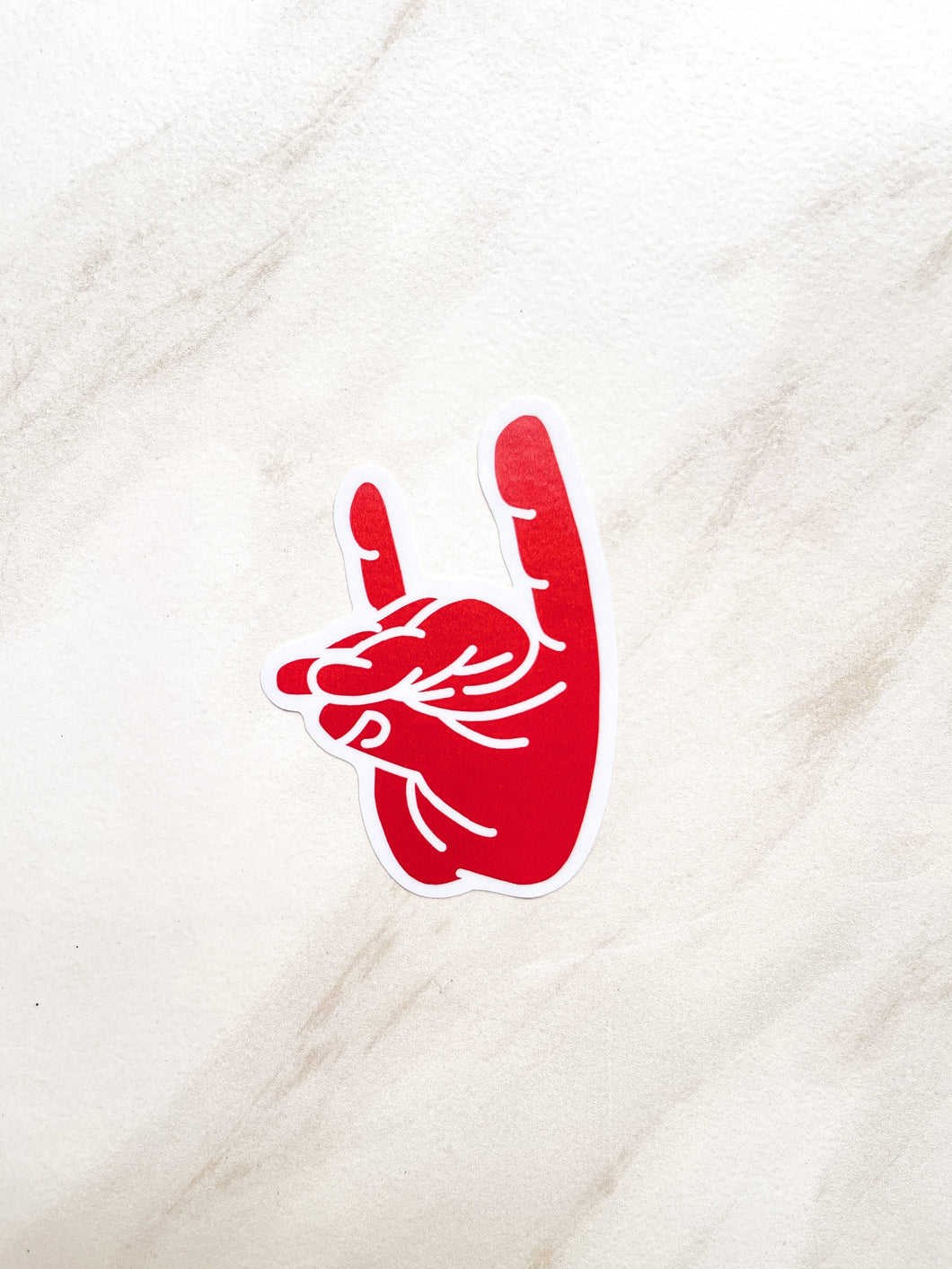 Wolfpack Hand Sticker | NC State Inspired Sticker