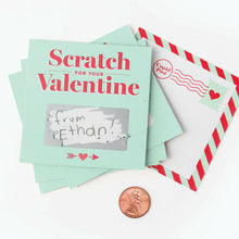 Load image into Gallery viewer, Scratch-off Valentines - Mint.
