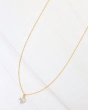 Load image into Gallery viewer, Lakewood CZ Pendant Necklace WR Gold
