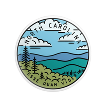 Load image into Gallery viewer, North Carolina Landscape Pin-Back Button
