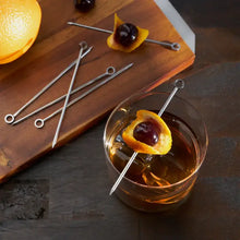 Load image into Gallery viewer, Professional Stainless Steel Cocktail Pick Set.
