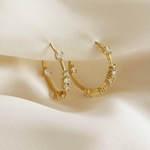 Celestine Semi Hoops.