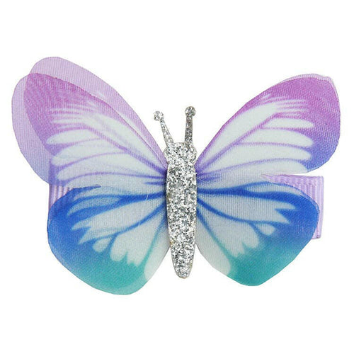 Silk Butterflies  Hair Clip.