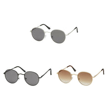 Load image into Gallery viewer, Metal Round Sunglasses - 1723 -  Heritage.
