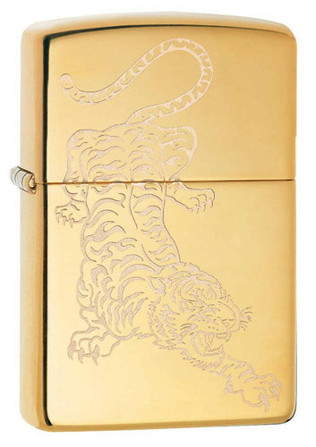 Tattoo Tiger Design Zippo.