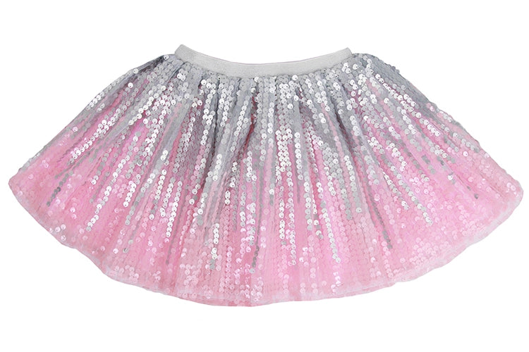 Pink and Silver Waterfall Tutu