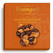 Load image into Gallery viewer, Dark Chocolate Glaceed Apricots - 9 PC Gift Box.
