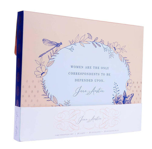 Jane Austen Card Portfolio Set (Set of 20 Cards).