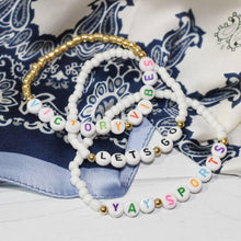 Load image into Gallery viewer, Gameday Beaded Bracelets.
