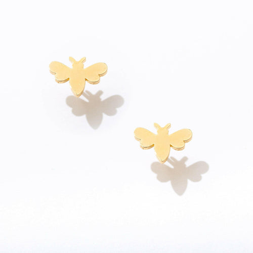 Little Bee Stud Earrings.