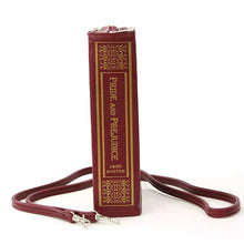 Load image into Gallery viewer, Pride and Prejudice Book Clutch Bag.
