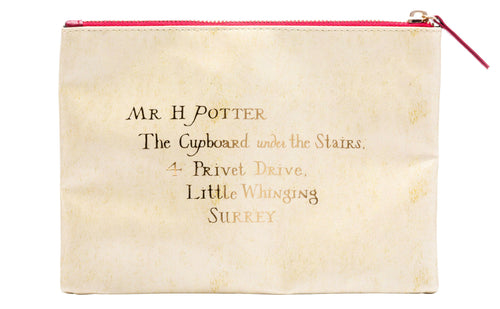 Harry Potter: Hogwarts Acceptance Letter Accessory Pouch.