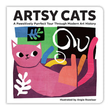 Load image into Gallery viewer, Artsy Cats Board Book.
