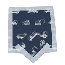Load image into Gallery viewer, Dump Trucks &amp; Diggers Newcastle Blankie.

