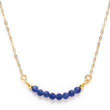 Load image into Gallery viewer, 3mm Faceted Gemstone necklace.
