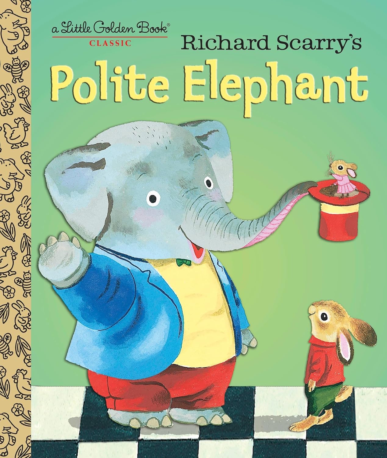Richard Scarry’s Polite Elephant (Little Golden Book)