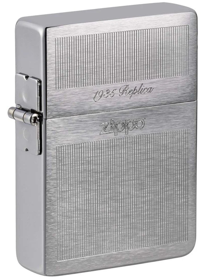 1935 Replica Engraved - Brushed Chrome 81319 Zippo Lighter