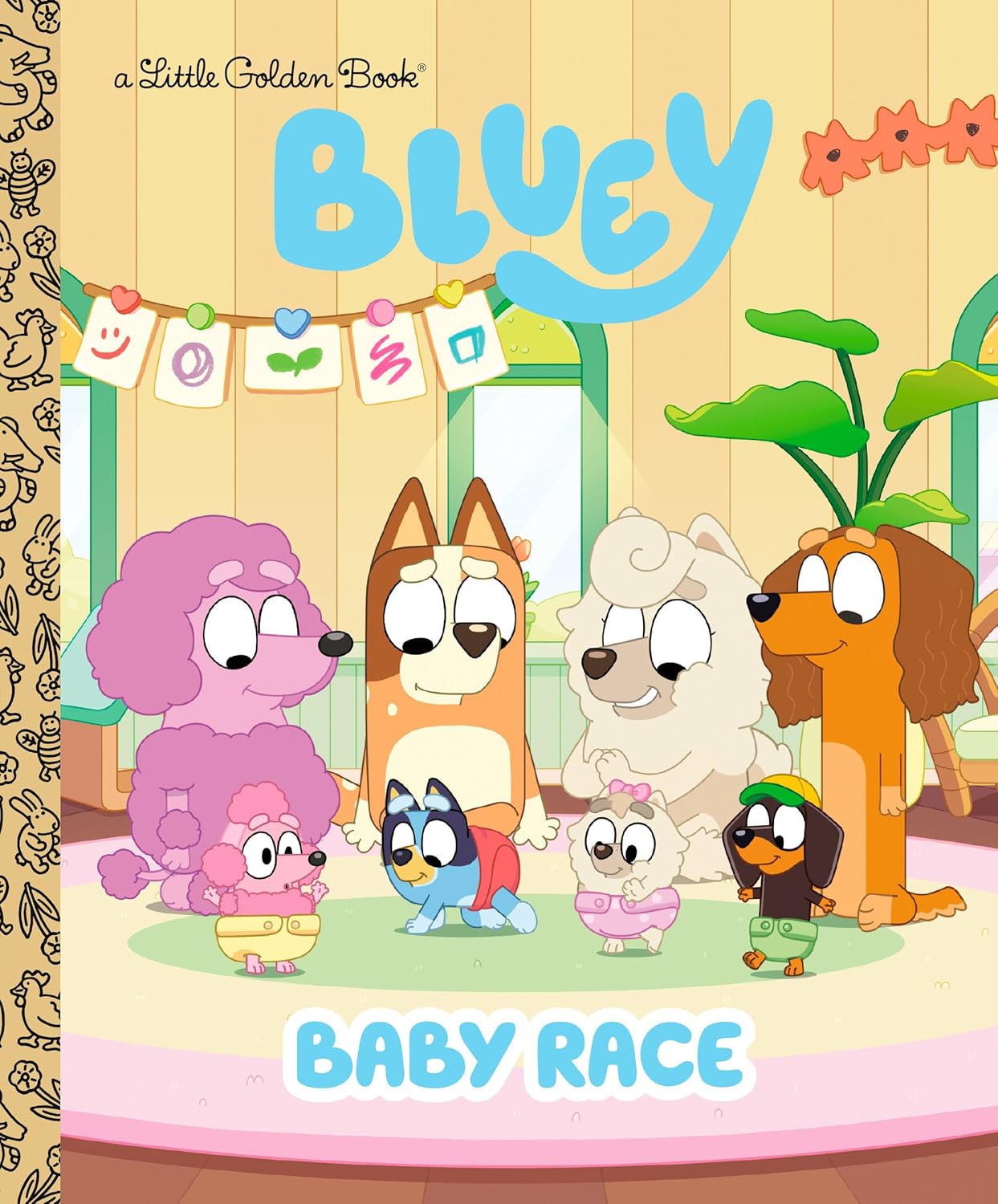 Baby Race (Bluey) (Little Golden Book)k