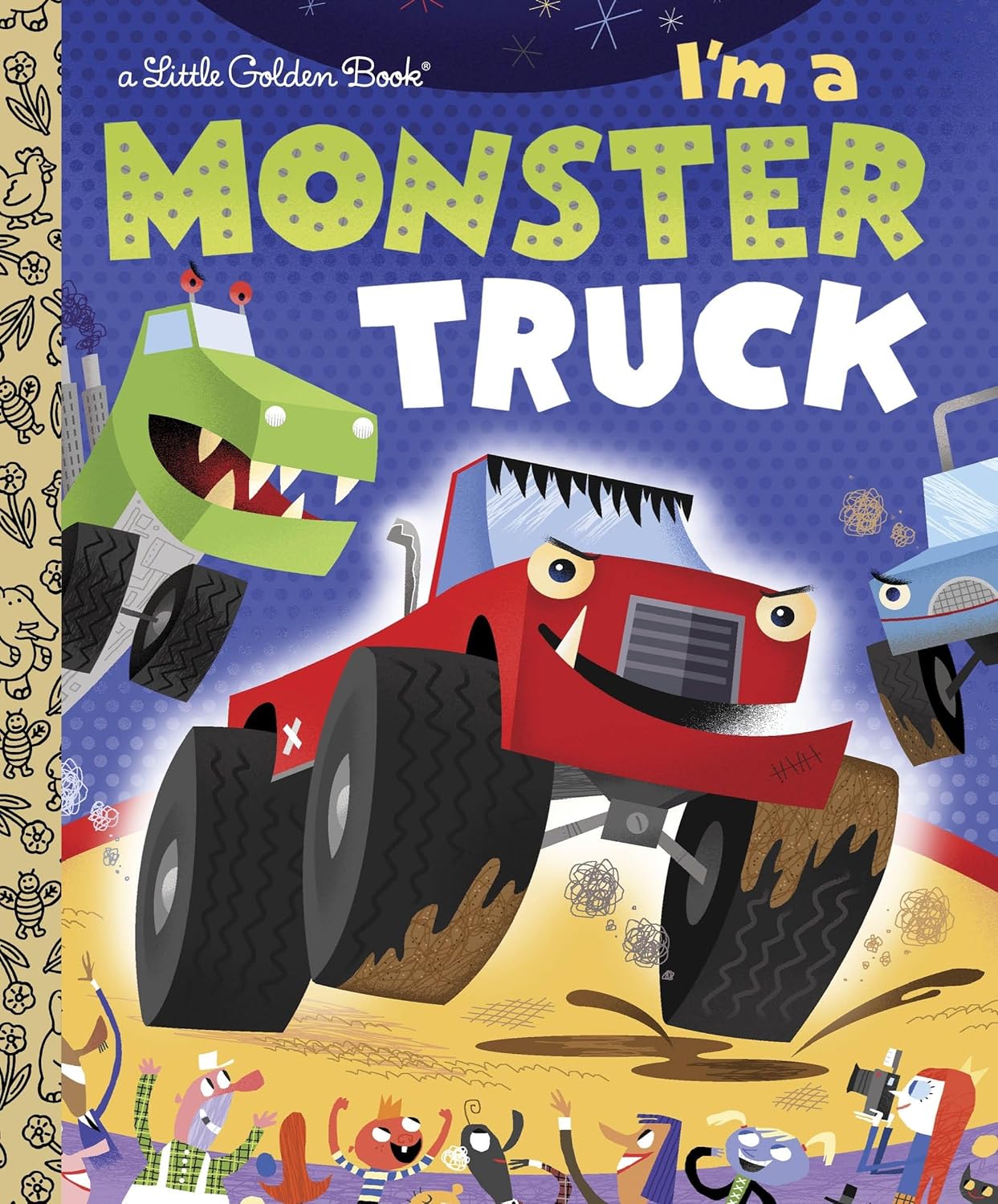 I'm a Monster Truck (Little Golden Book)