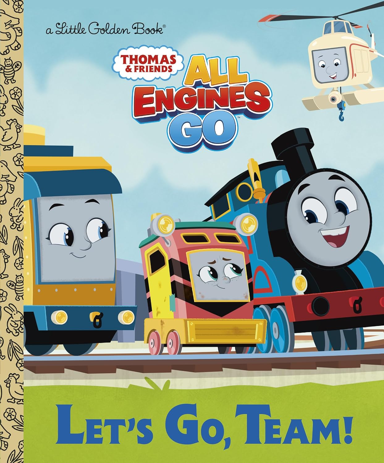Let's Go, Team! (Thomas & Friends: All Engines Go) (Little Golden Book)