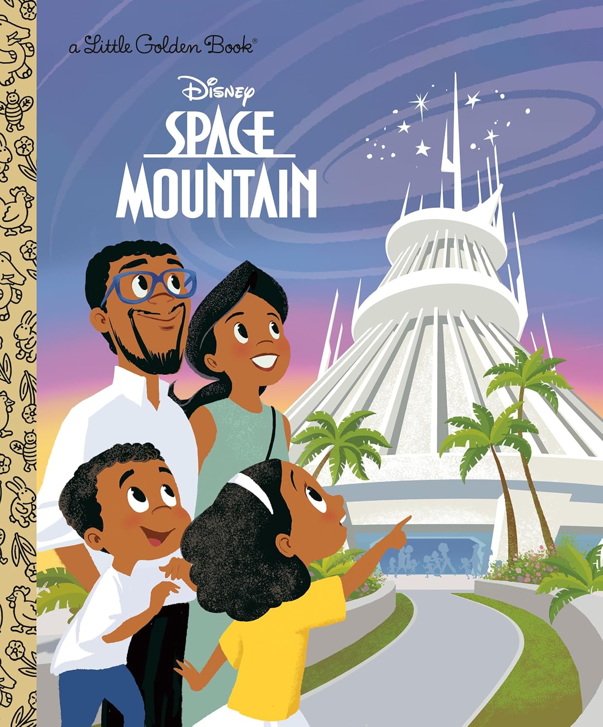 Space Mountain (Disney) (Little Golden Book)