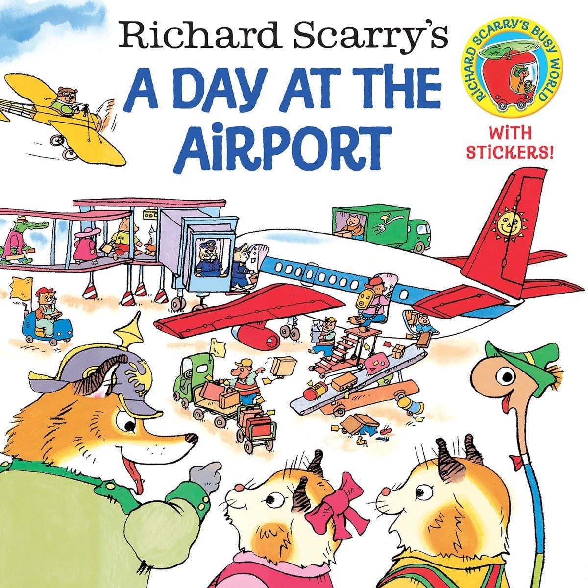 Richard Scarry's A Day at the Airport (Pictureback)