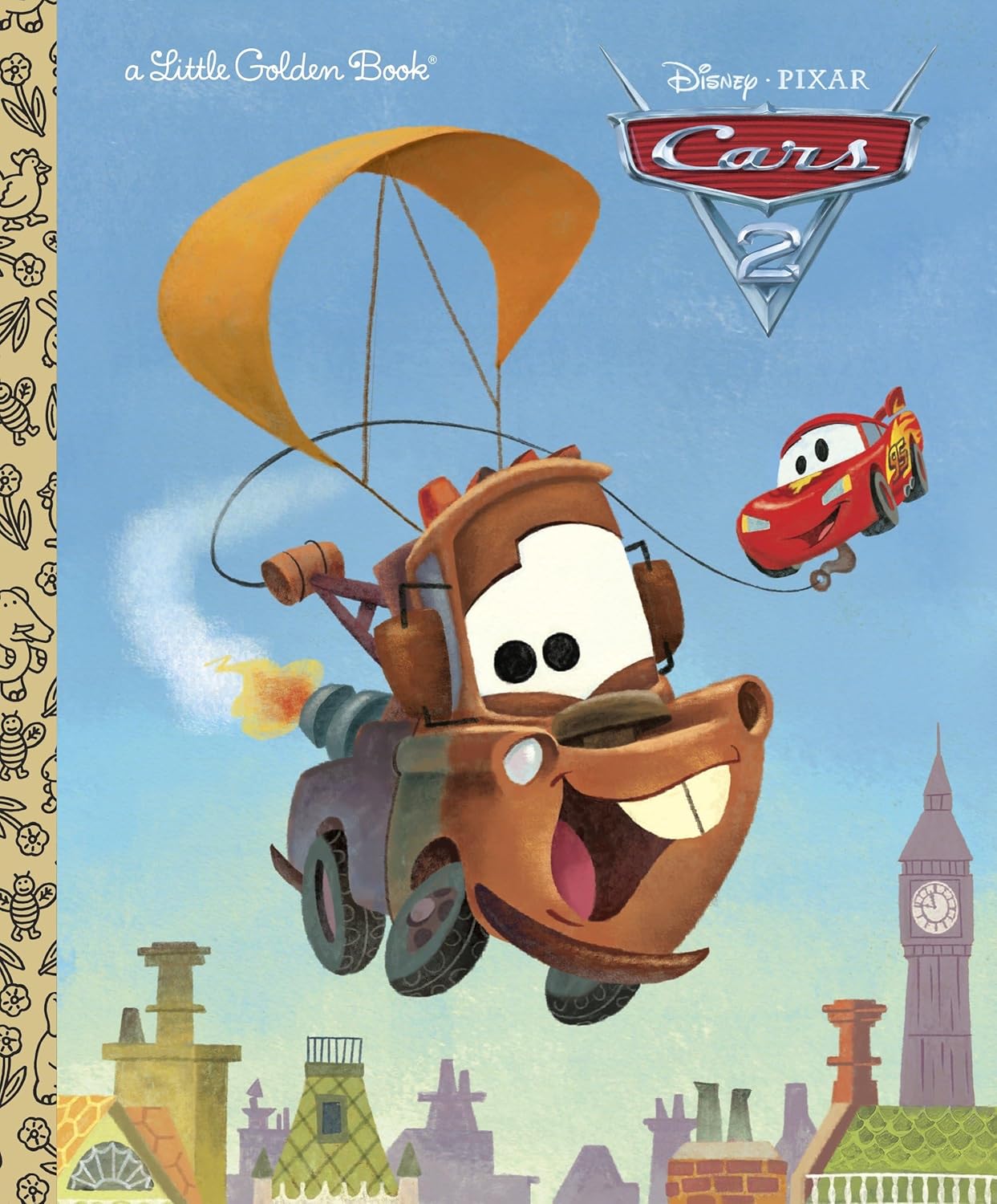 Cars 2 Little Golden Book (Disney/Pixar Cars 2)