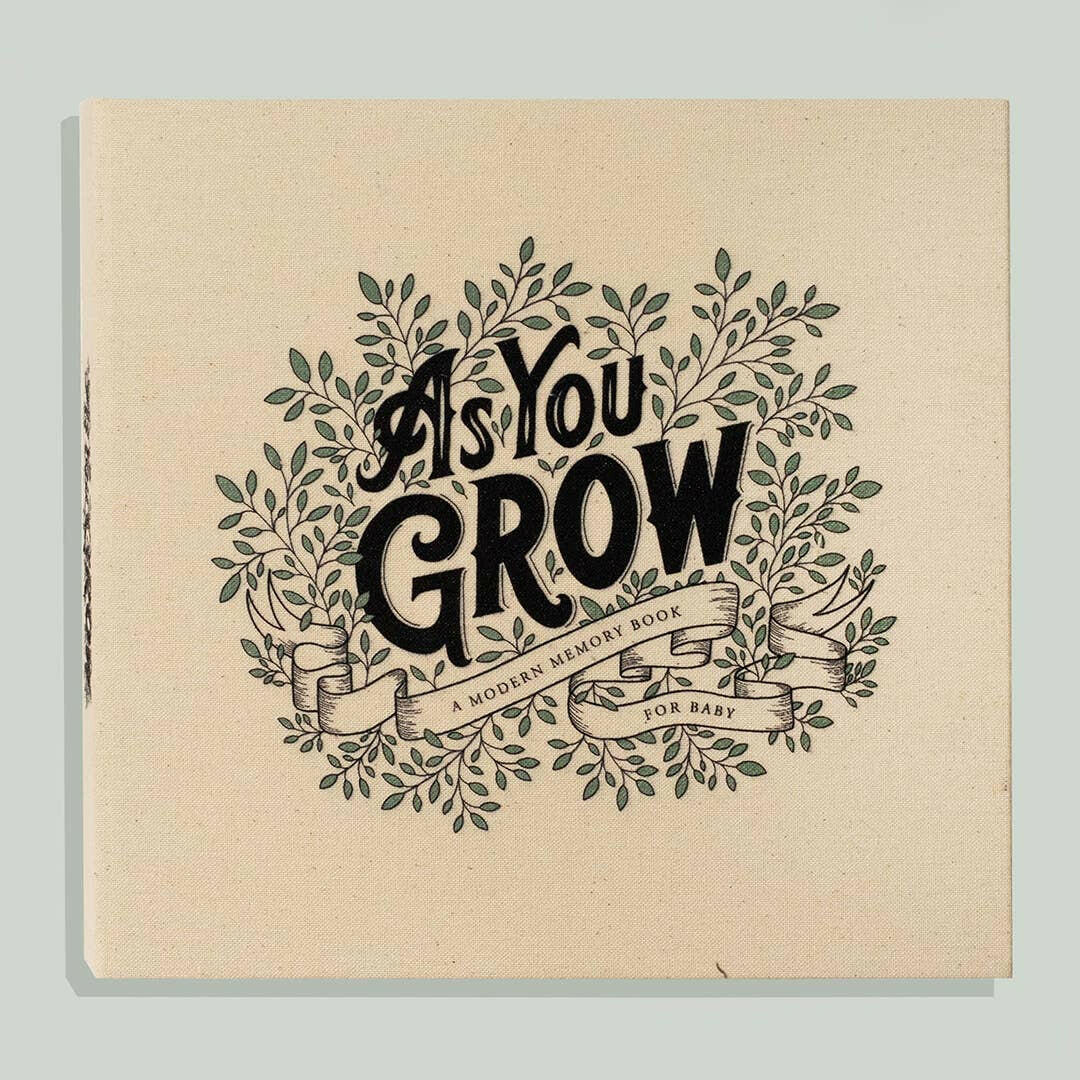 As You Grow: A Modern Memory Book for Baby.