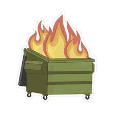 Load image into Gallery viewer, Dumpster Fire Sticker.
