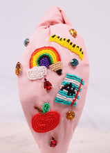 Load image into Gallery viewer, School Rules Headband PINK MULTI
