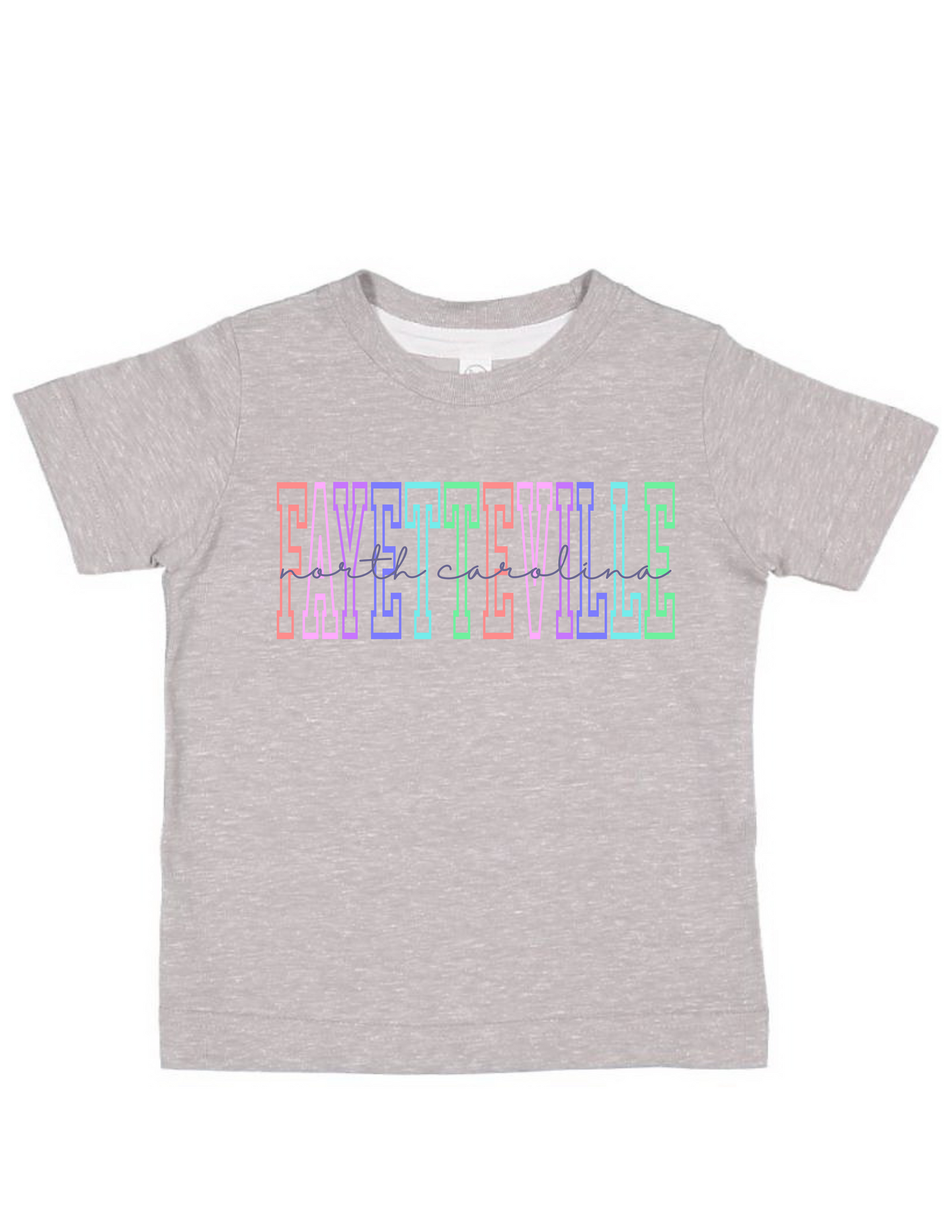 Fayetteville Neon Youth Tee