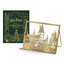 Load image into Gallery viewer, Harry Potter: Official Christmas Cookbook Gift Set (w/stand).
