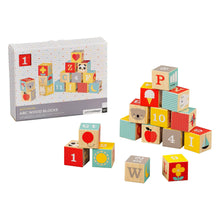 Load image into Gallery viewer, ABC Wooden Alphabet Blocks.
