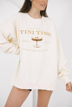 Load image into Gallery viewer, Tini Time Sweatshirt in Ivory.
